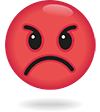 The Handy Hand 12 angry emoji