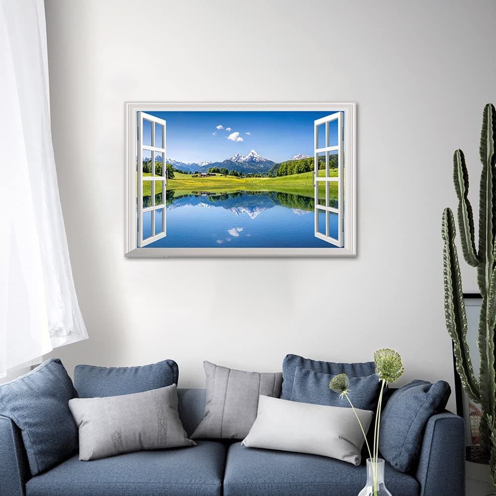 Realistic 3d Wall Decals 5 3d wall sticker of a window