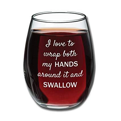 Stemless Wine Glass