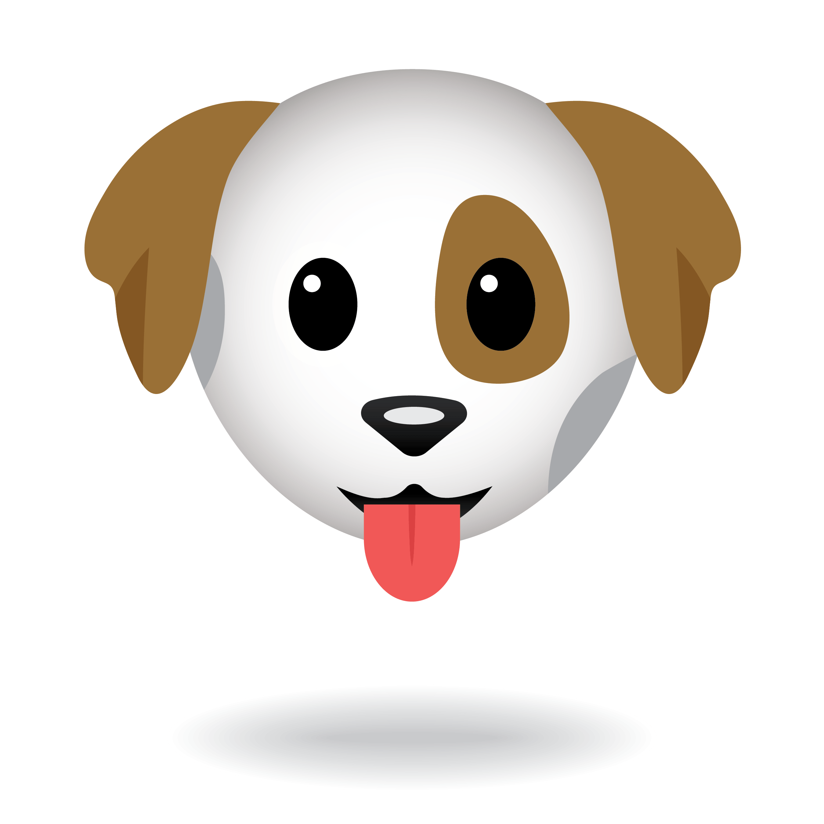 The Handy Hand 7 Dog Face Emoji