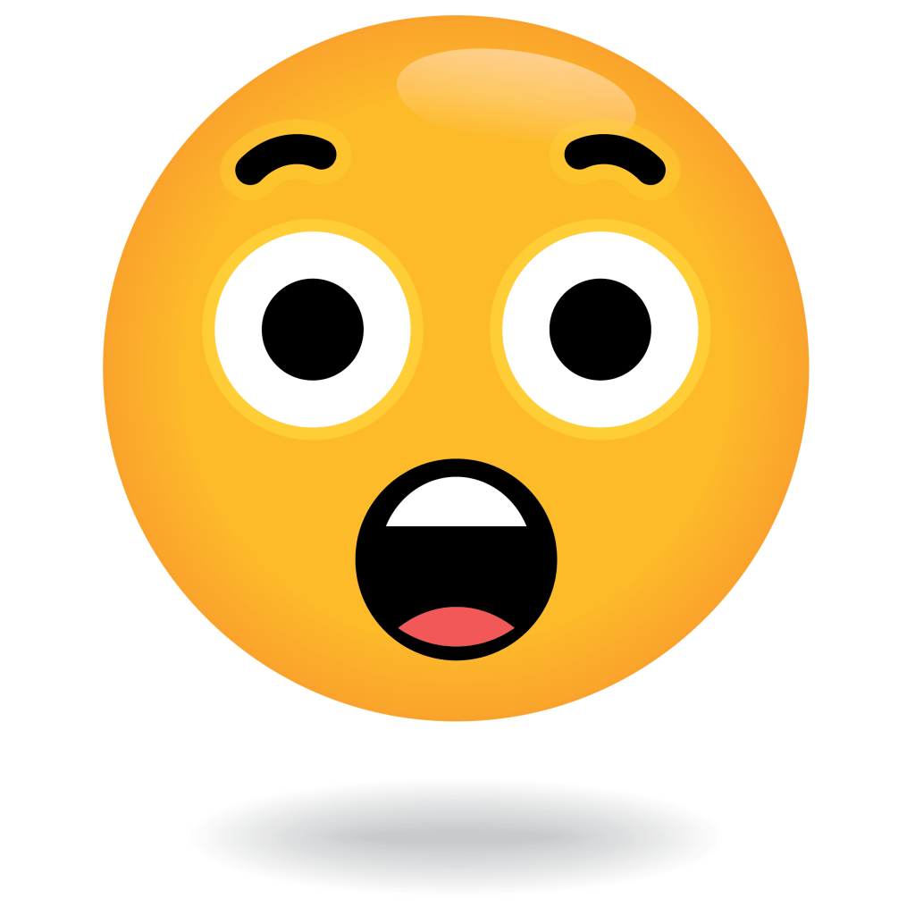 Very surprised emoji