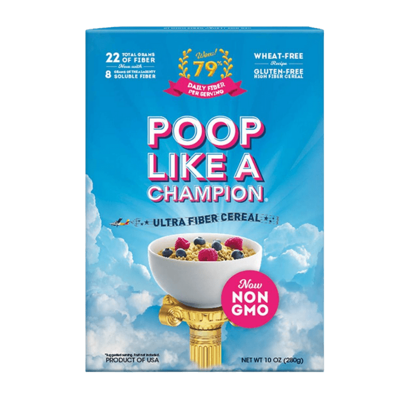 cereal to help you poop like a champion