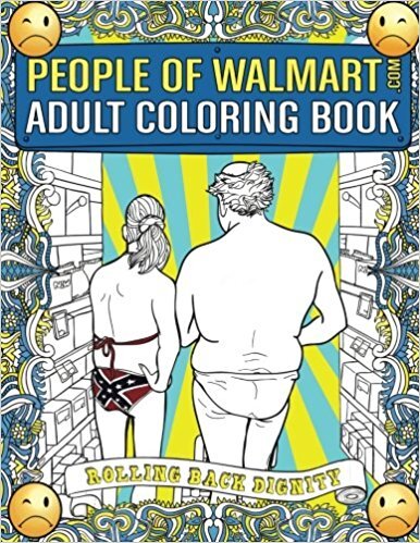 people of walmart coloring book
