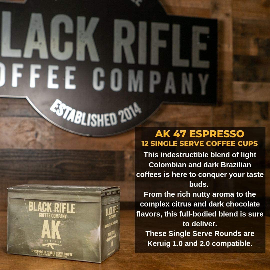 Black Rifle Coffee Supply Drop 12 AK-47 Espresso From Black Rifle Coffee Company