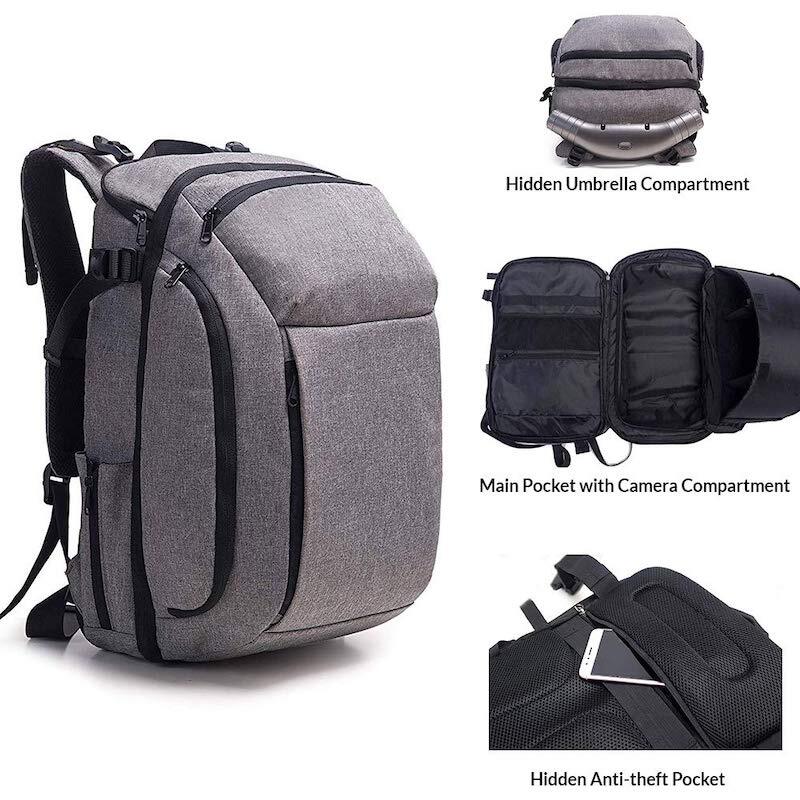 The Retractable Umbrella Backpack 7 The Retractable Umbrella Backpack 7