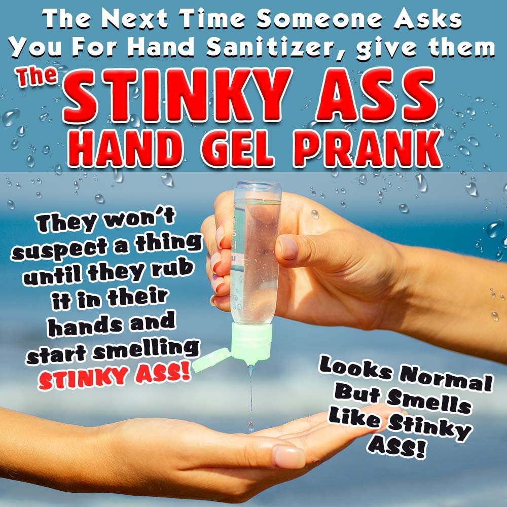 Scented Hand Sanitizer 5 stinky smelling hand sanitizer