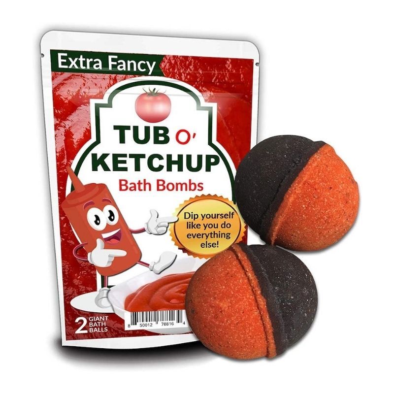 red bath bombs