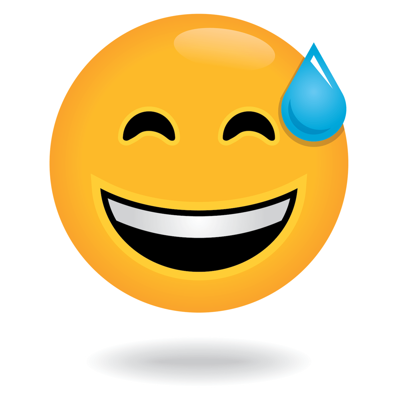 Naturally Black Water 8 define awesome laughing emoji