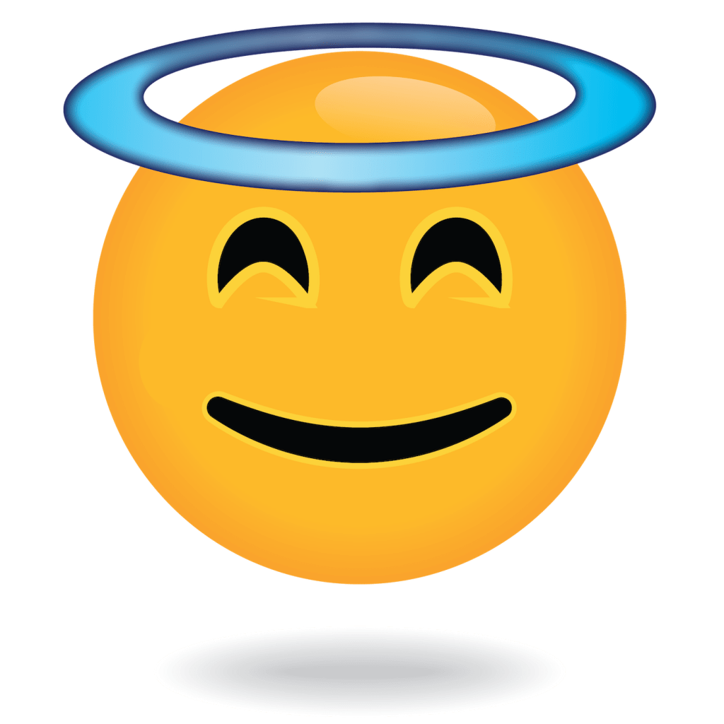 The Nailed It! Button 16 angel emoji by define awesome