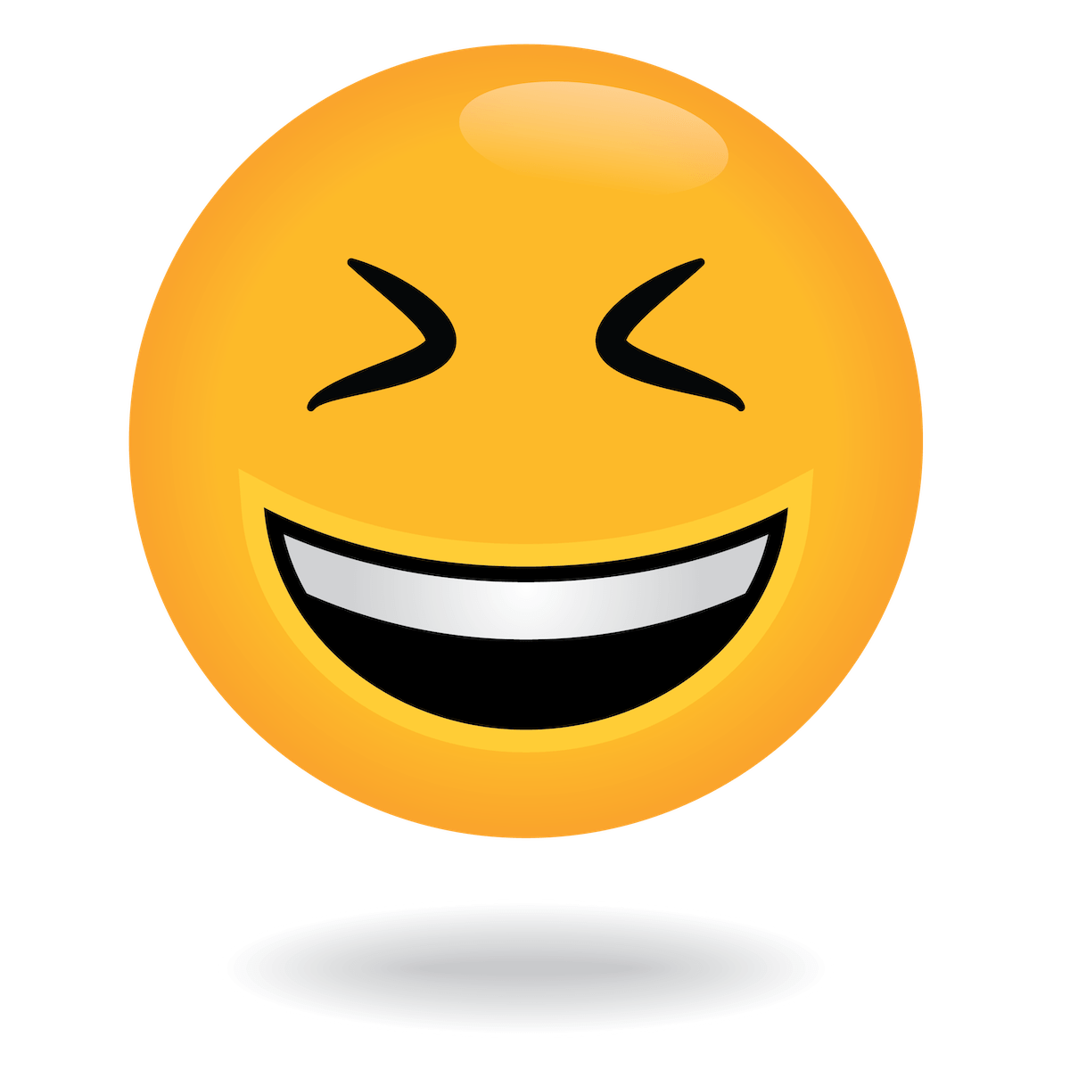 The Nailed It! Button 8 laughing emoji by define awesome
