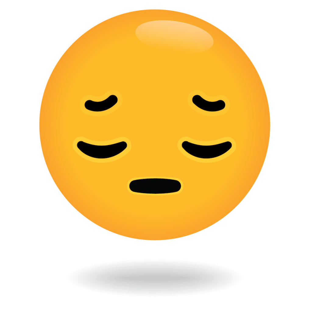 let down emoji by define awesome