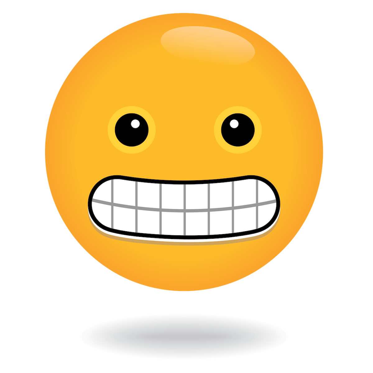 Chip Fingers 3 teeth emoji by define awesome