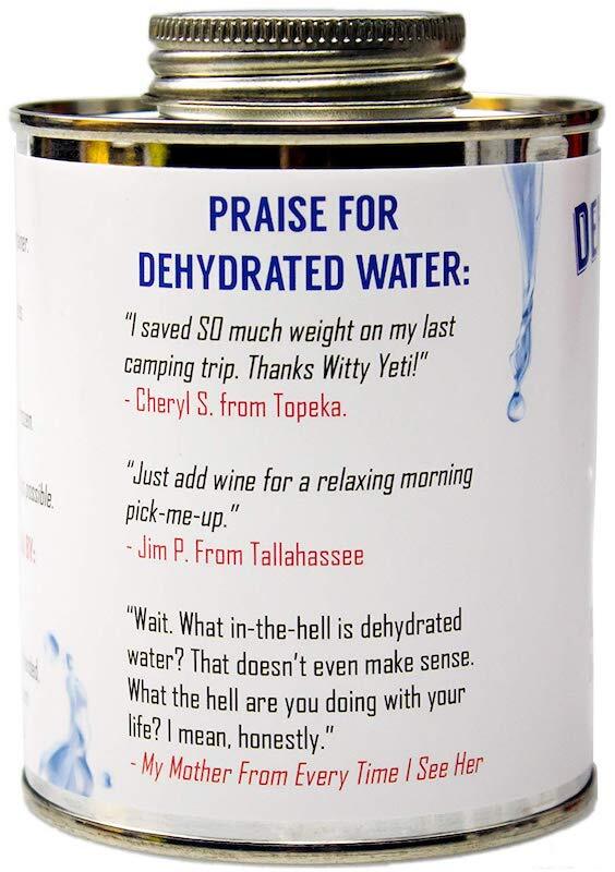 Dehydrated Water 11 Dehydrated Water 11