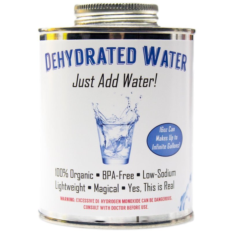 no water in a can