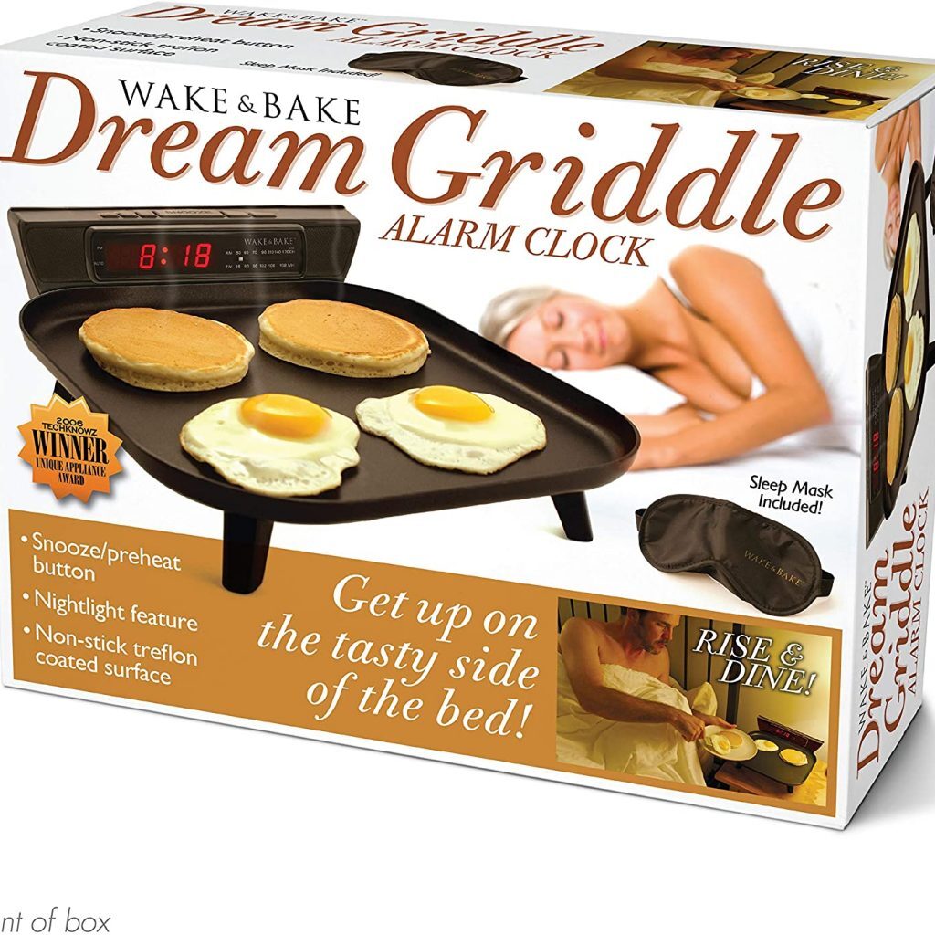 The Wake & Bake Griddle 14 The Dream Griddle Alarm Clock