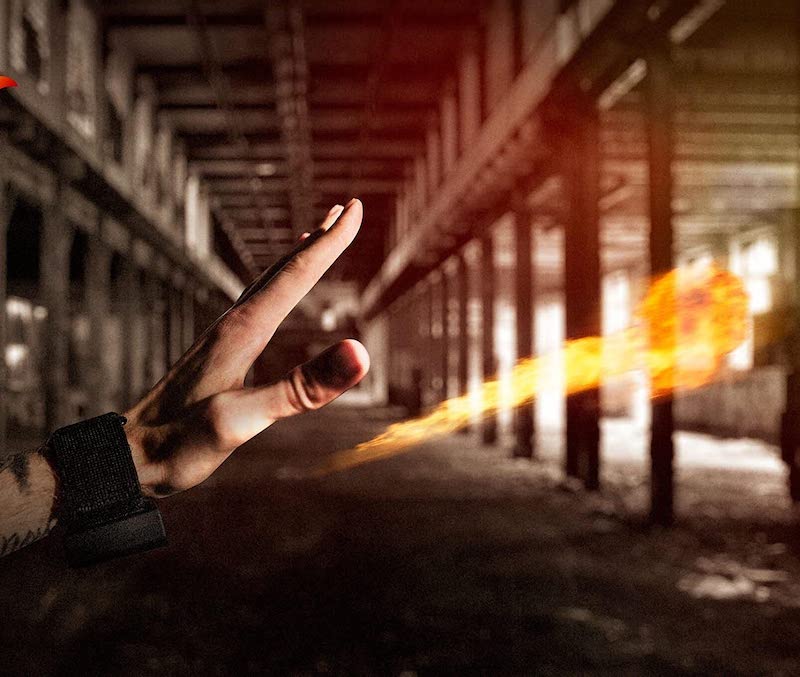 The Mini Flamethrower 4 wrist fireshooter