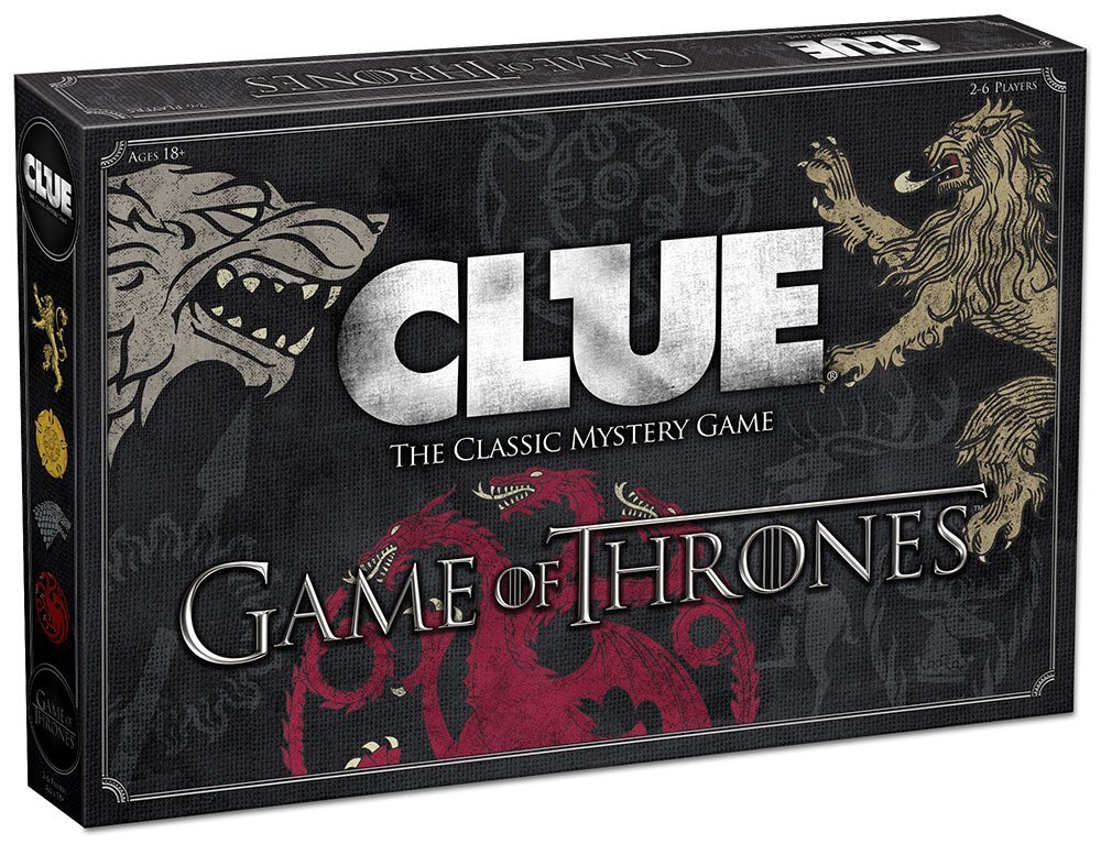clue game game of thrones addition