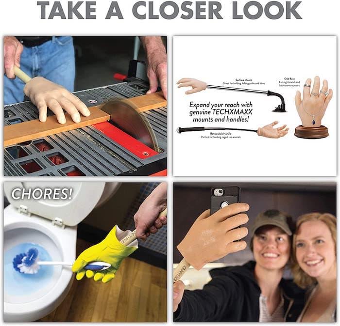 The Handy Hand 16 Handy Hand features