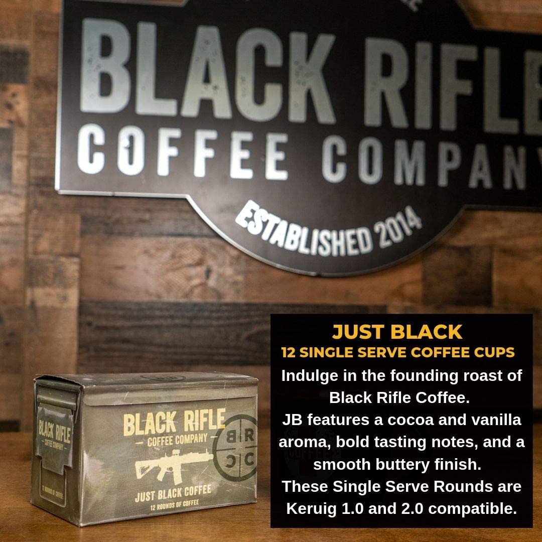 Black Rifle Coffee Supply Drop 14 just black coffee from Black Rifle Coffee Company