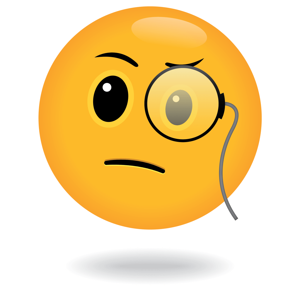 Define Awesome Monacle Emoji