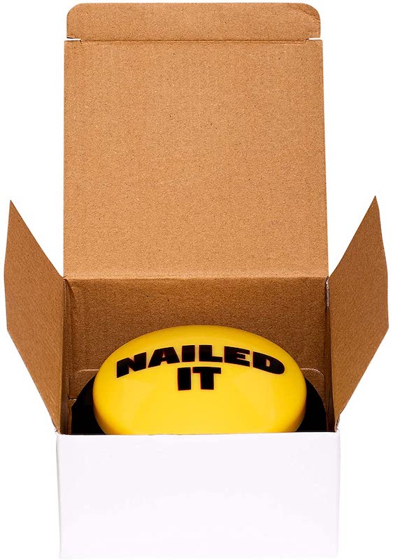 The Nailed It! Button 15 nailed it button in the box