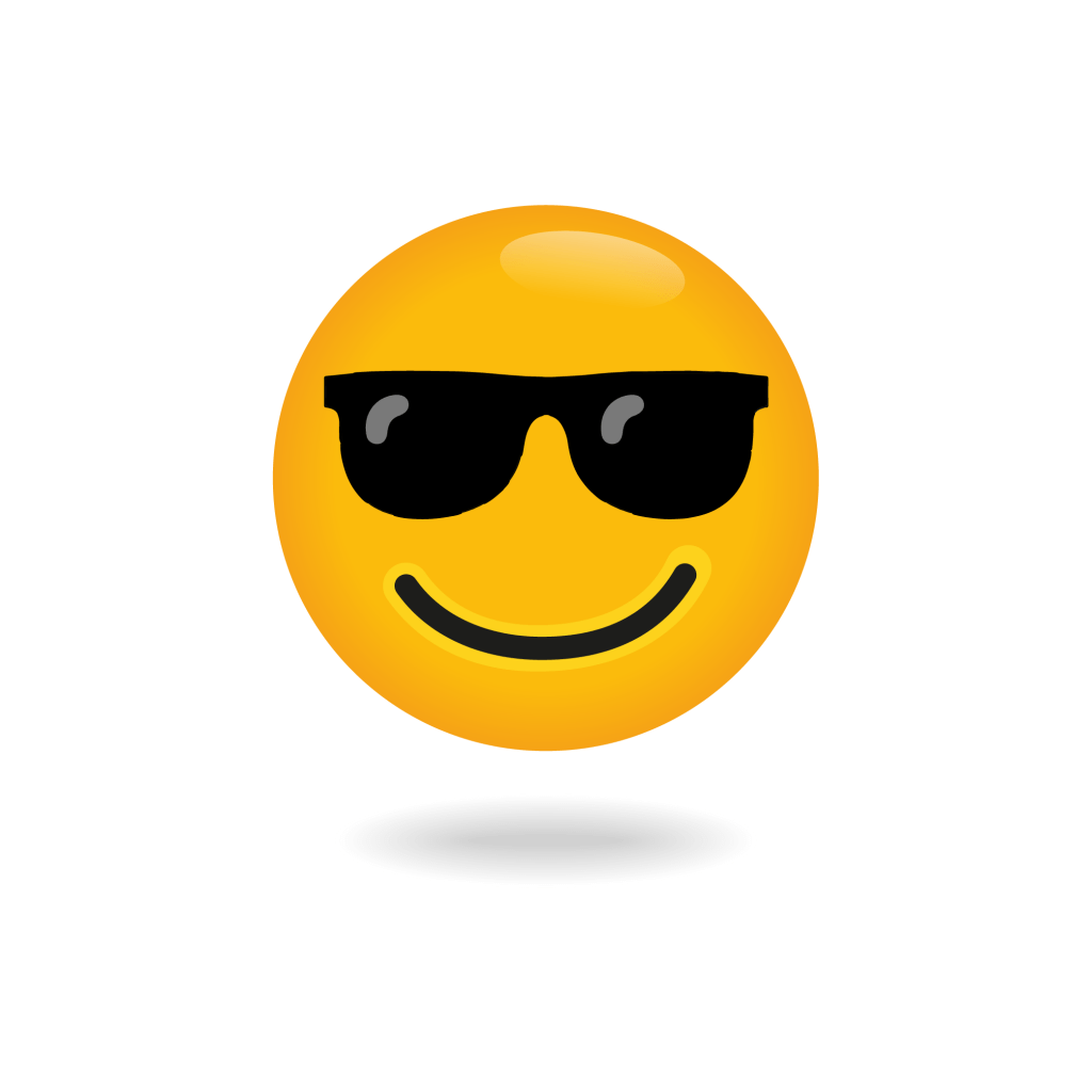 cool sunglasses emoji
