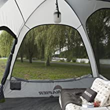 The SUV Tent 11 Jeep SUV tent attachment
