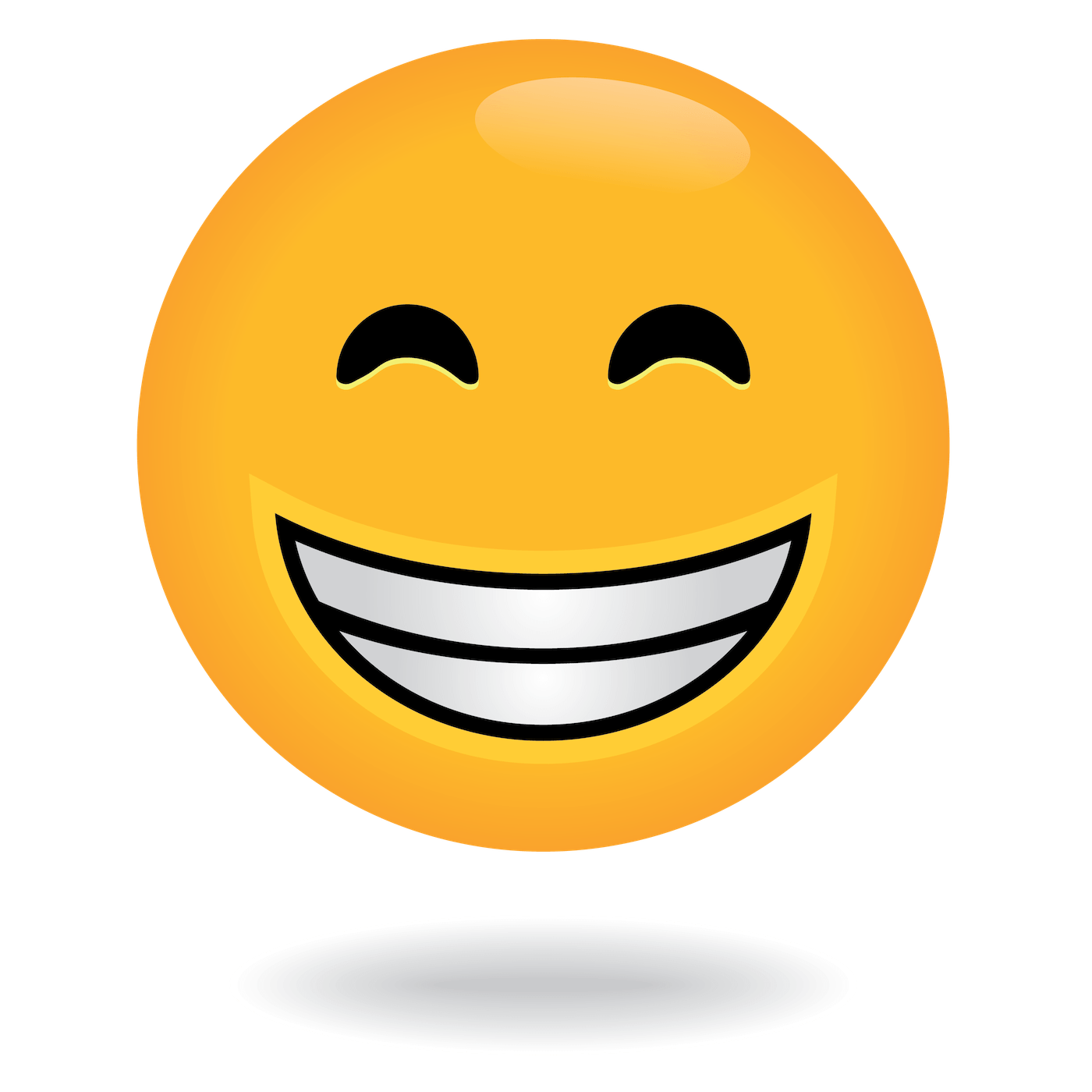 Define Awesome Super Happy Face Emoji