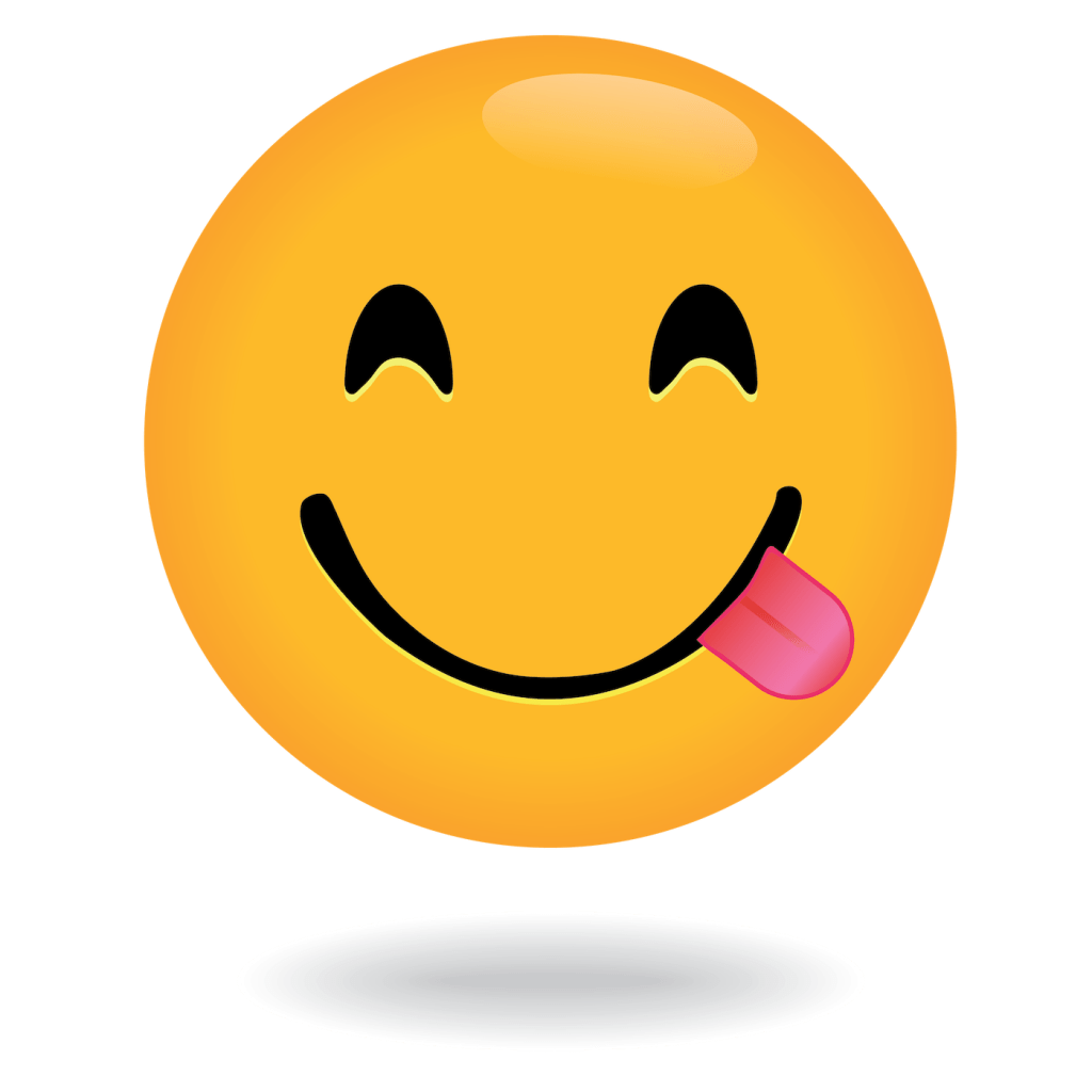 Define Awesome Tongue Emoji Face
